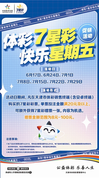 体彩七星彩最新活动公告，点燃激情，共享幸运